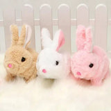 Interactive Walking Rabbit Toy with Sound (Battery Operated)