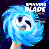 Rechargeable Spinning Blade Toy with LED Light Effects