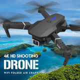 E88 Pro Drone with Dual 4K Camera & LED Lights | Foldable WiFi FPV Quadcopter