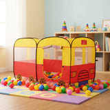 Bus Style Pop-Up Play Tent for Kids – Indoor & Outdoor