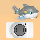 Musical Dancing Shark Toy – Electric Blowing Ball with Lights & Sound