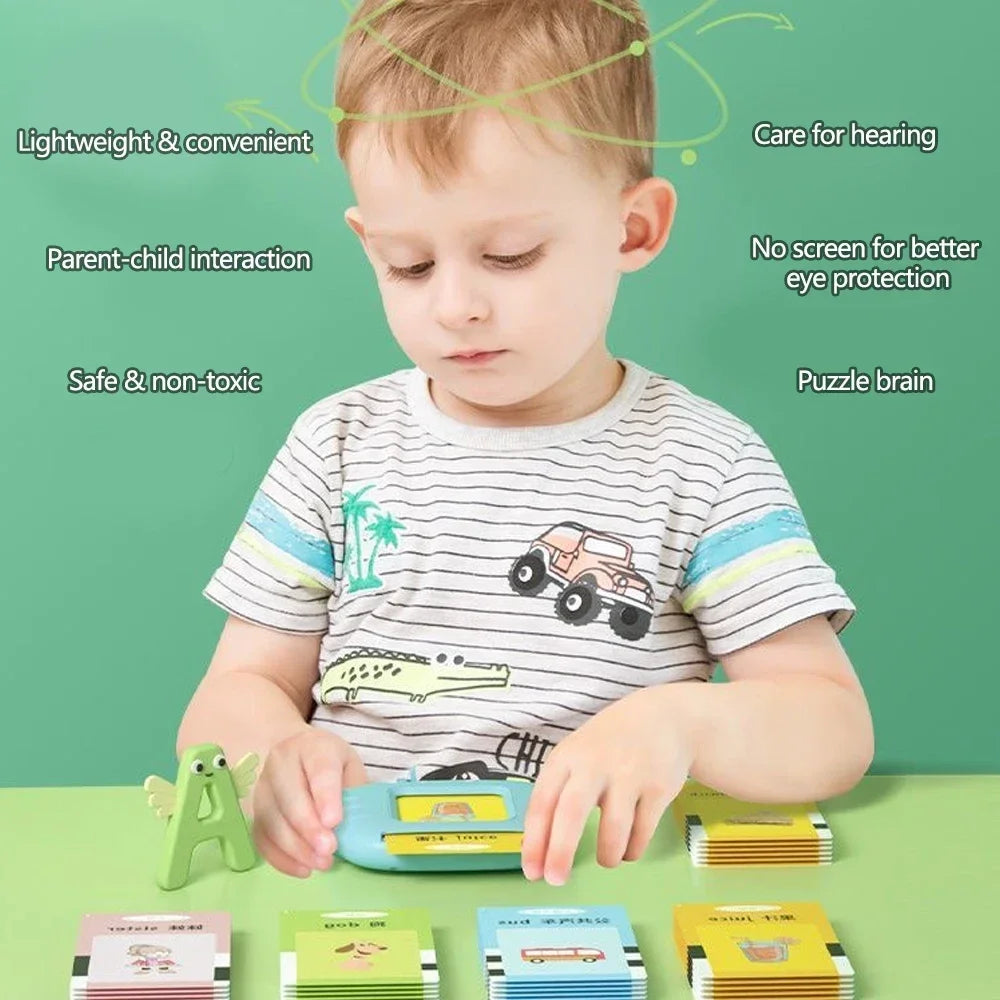 Flash cards learning machine blue and pink colors available Pakistan