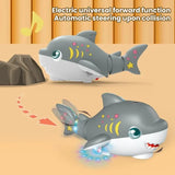 Musical Dancing Shark Toy – Electric Blowing Ball with Lights & Sound