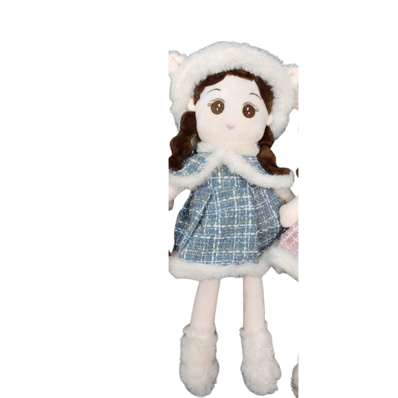 Winter Girl Plush Doll 65cm – Back View