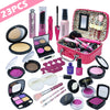 Girls Pretend Play Cosmetic Makeup Case | 23-Piece Beauty Kit for Kids