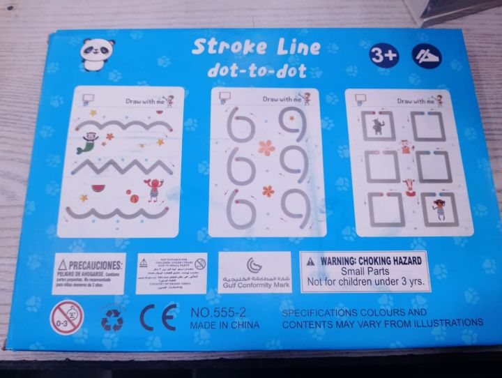 Kids handwriting practice book stroke line exercises 3 to 6 years