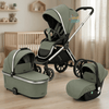 Ultimate Kidilo Luxury 3-in-1 Pram, Stroller & Infant Carrier Travel System