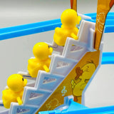 Small Ducks Climbing Stairs Toy for Kids with Lights & Music