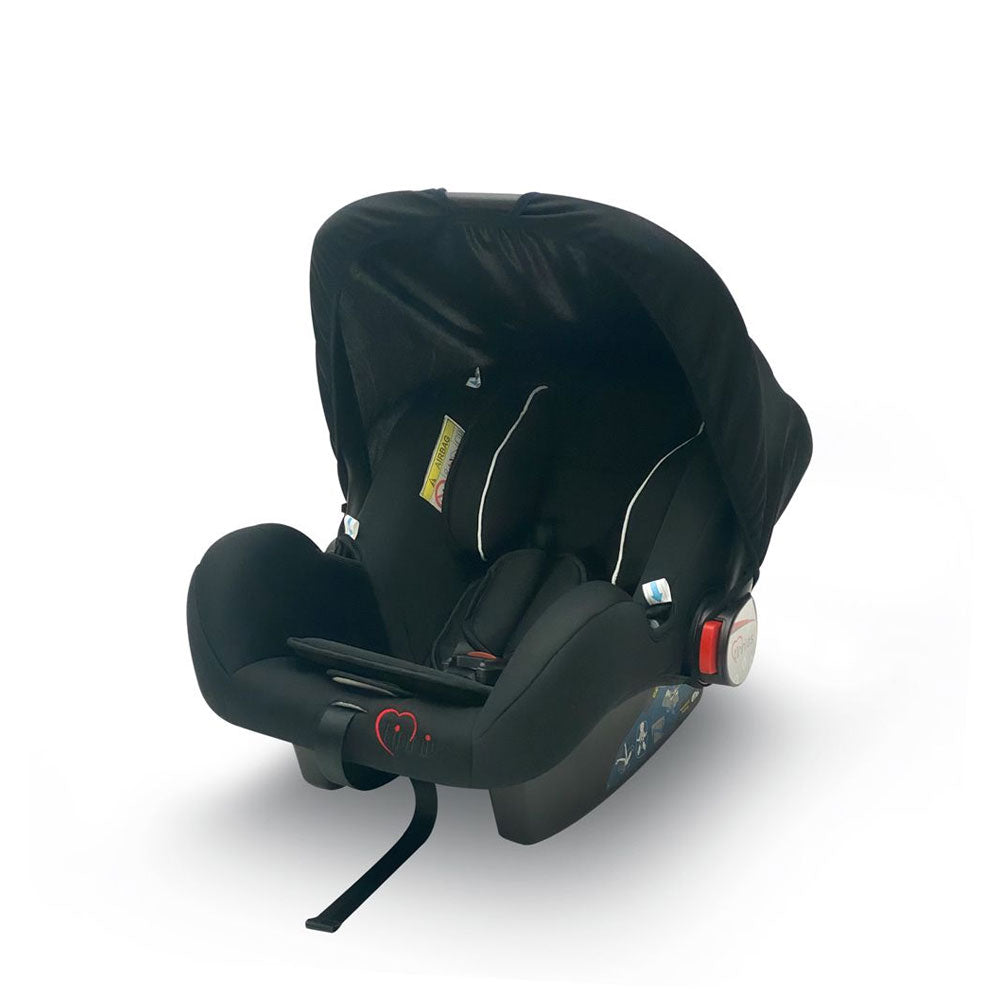 Baby Carry Cot & Car Seat – Black