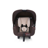 Baby Carry Cot 2-in-1 Car Seat & Infant Rocker with Canopy – Brown