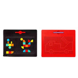Magnetic Bead Drawing Board – 112 Pieces Creative Toy