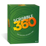 Scrabble 360 Circular Board Game for Kids – 2-4 Players
