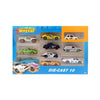 Die-Cast Sports Cars Set – Pack of 10 Mini Racing Cars