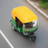 Diecast Mini Rickshaw Toy – Pull-Back with Music & Sleek Finish
