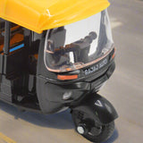 Diecast Mini Rickshaw Toy – Pull-Back with Music & Sleek Finish