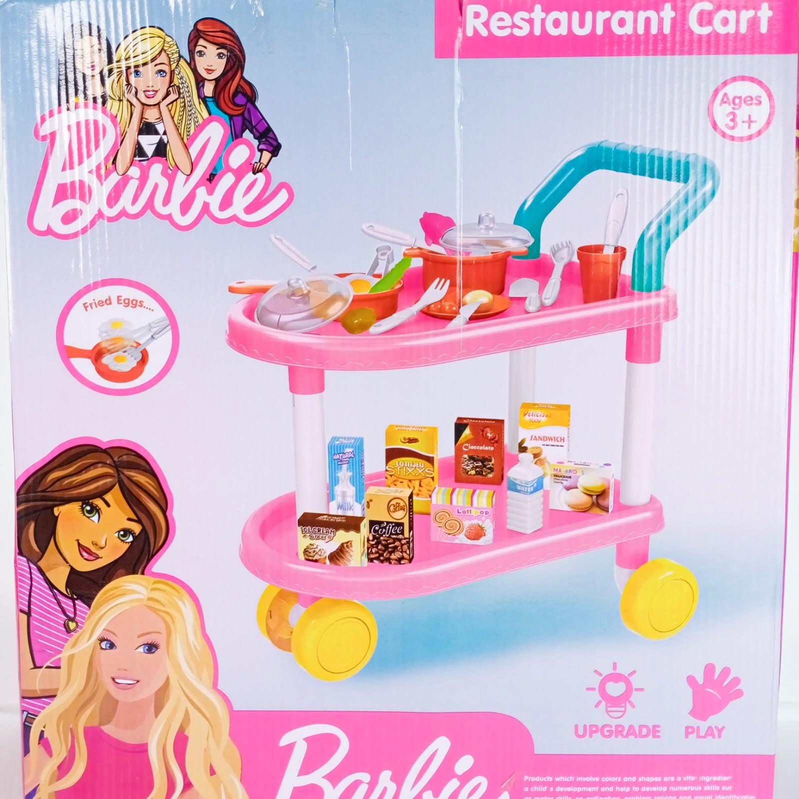 Kids Tea Cart trolley toy side angle