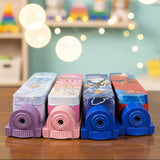 Cartoon Train Pencil Box with Built-In Sharpener for Kids