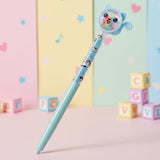 Cute Cat Glitter Ballpoint Pen for Kids