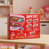 DIY Pretend Play Cooking Kitchen Toy Set for Kids – Lights & Sounds