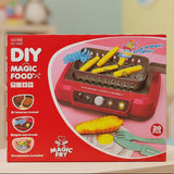 DIY Pretend Play Cooking Kitchen Toy Set for Kids – Lights & Sounds