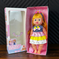 Musical baby doll 8933A with sweet melodies for girls pretend play