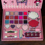 Fashion Beauty Makeup Kit for Kids with Mirror & Brushes
