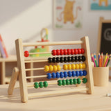 Wooden Abacus Counting Beads Toy for Kids