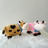 Soft Cow Plush Toy for Kids – 25cm Cute Stuffed Animal
