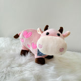 Soft Cow Plush Toy for Kids – 25cm Cute Stuffed Animal