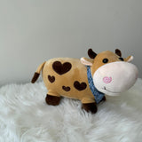 Soft Cow Plush Toy for Kids – 25cm Cute Stuffed Animal