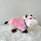 Soft Cow Plush Toy for Kids – 25cm Cute Stuffed Animal