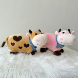 Soft Cow Plush Toy for Kids – 25cm Cute Stuffed Animal