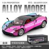 Pagani Huayra Crystal Color Diecast Model Car – 1:24 Scale