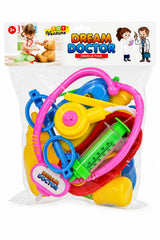 Kids Toy Bundle – Building Blocks, Kitchen Set & Doctor Set