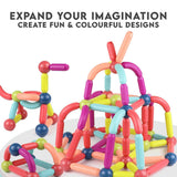 42-Piece STEM Magnetic Sticks & Balls Building Set