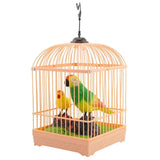 Voice Control Bird Cage Toy with Lights & Music for Kids