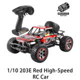 1:10 Large 4WD RC Monster Truck – High-Speed Off-Road with LED Lights