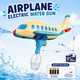 Airplane Electric Water Gun Toy for Kids | Long Range Water Blaster