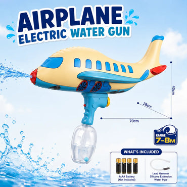 Airplane Electric Water Gun Toy for Kids - Electric Water Blaster Pakistan