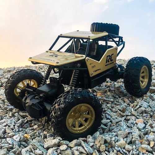 Alloy Metal RC Rock Crawler Monster Truck for Kids
