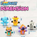 Animal Finger Puppet Set – 5-Piece Storytelling Toy for Kids