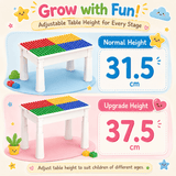 Animal World Table Building Blocks – 102 Pcs