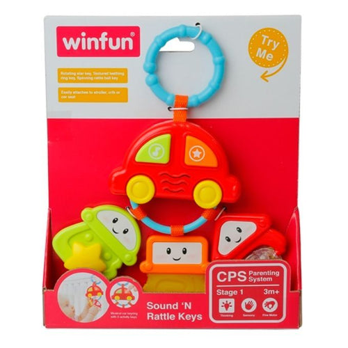 Baby Car Keys Toy – Musical Remote Key with Lights & Sounds for Infants