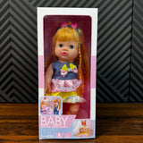 Baby Doll Happy Every Day | Musical Doll with Feeding Bottle for Kids