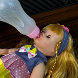 Baby Doll Happy Every Day | Musical Doll with Feeding Bottle for Kids