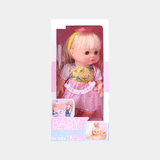 Baby Doll Happy Every Day | Musical Doll with Feeding Bottle for Kids