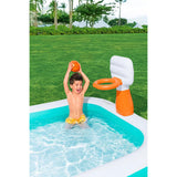 Basketball Dunk n' Splash Family Pool 8ft 3in x 5ft 6in x 3ft 4in | Inflatable Play Pool