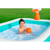 Basketball Dunk n' Splash Family Pool 8ft 3in x 5ft 6in x 3ft 4in | Inflatable Play Pool