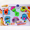 6 Pcs Mini Rattle Set Box – Colorful Rattles for Newborns