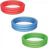 BESTWAY 3 Ring Kiddie Paddling Pool 3ft 4in x 10in | Inflatable Mini Splash Pool